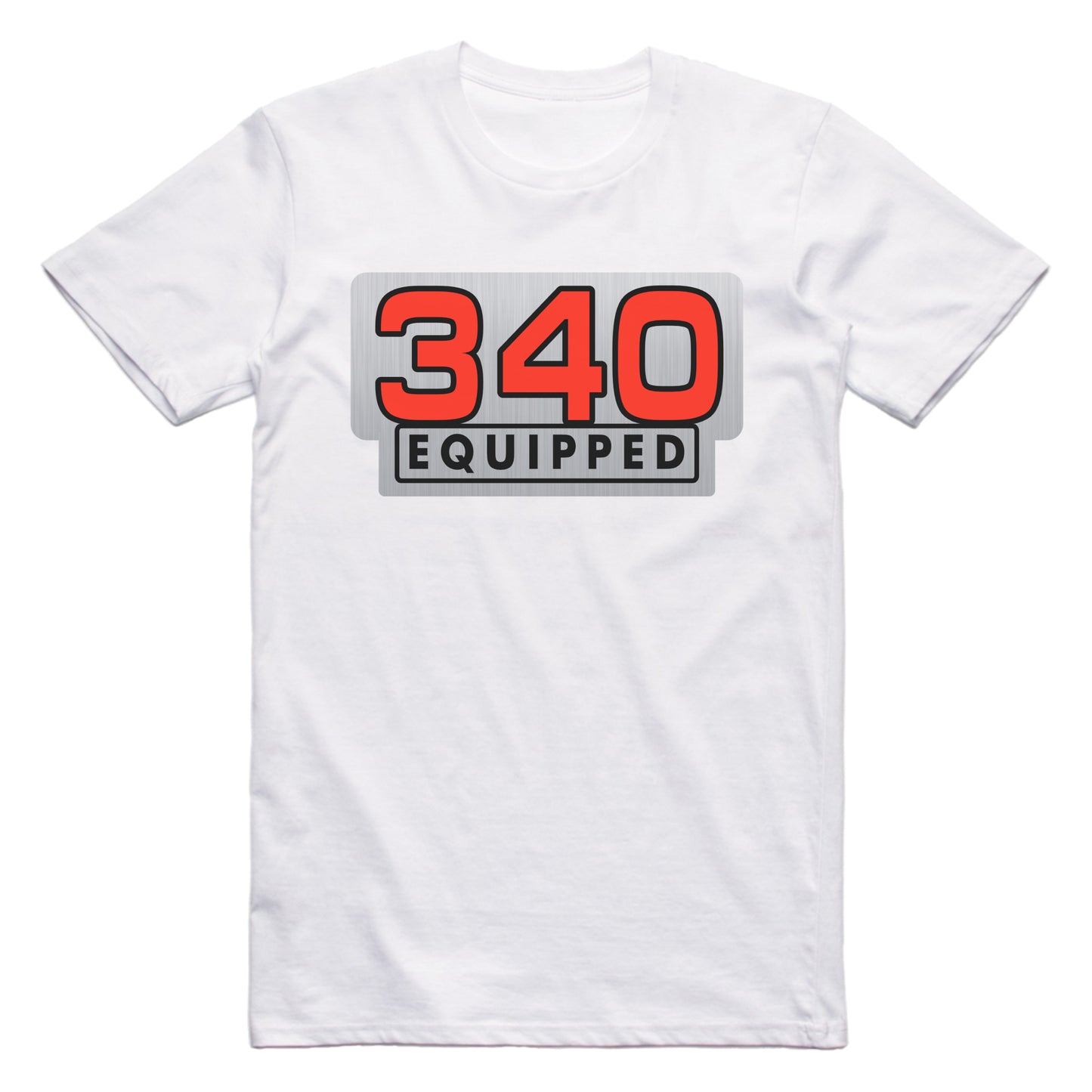 Plymouth 340 Equipped Engine Size Car T-shirt