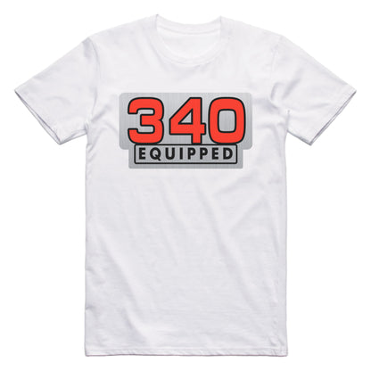 Plymouth 340 Equipped Engine Size Car T-shirt
