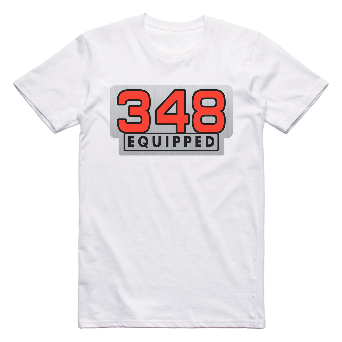 General Motors 348 Equipped Engine Size Car T-shirt