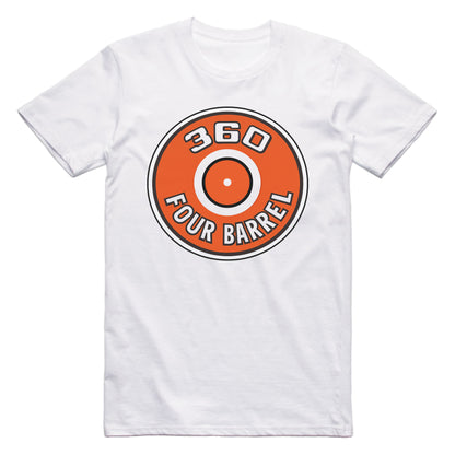 Plymouth 360 Four Barrel Engine Air Cleaner Pie Pan T-shirt