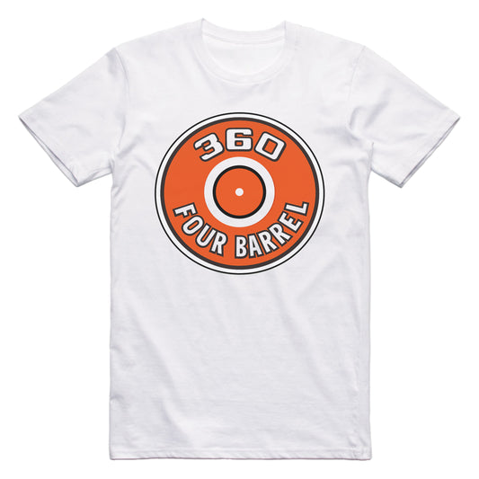 Plymouth 360 Four Barrel Engine Air Cleaner Pie Pan T-shirt