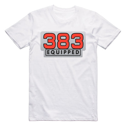 Plymouth 383 Equipped Engine Size Car T-shirt