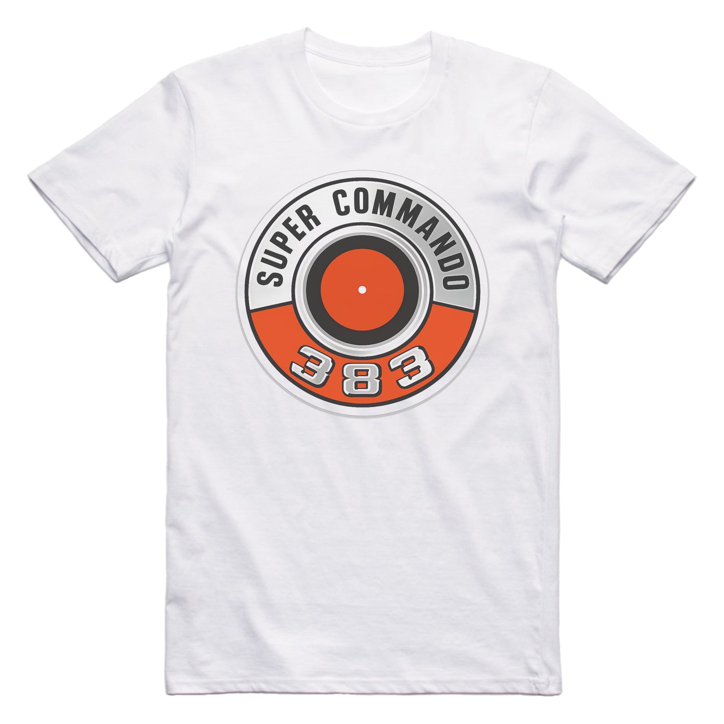Plymouth 383 Super Commando Engine Air Cleaner Pie Pan T-shirt