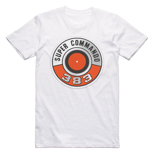 Plymouth 383 Super Commando Engine Air Cleaner Pie Pan T-shirt