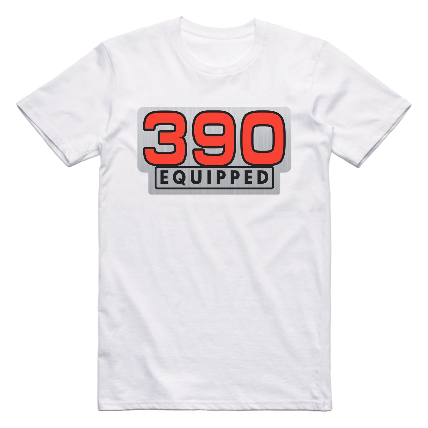 Ford 390 Equipped Engine Size Car T-shirt
