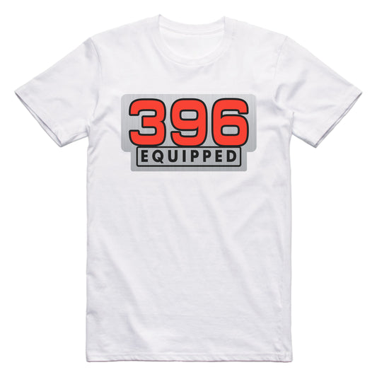General Motors 396 Equipped Engine Size Car T-shirt