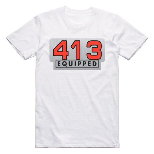 Plymouth 413 Equipped Engine Size Car T-shirt