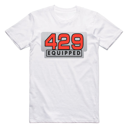 Ford 429 Equipped Engine Size Car T-shirt