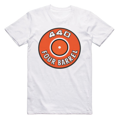 Plymouth 440 Four Barrel Engine Air Cleaner Pie Pan T-shirt
