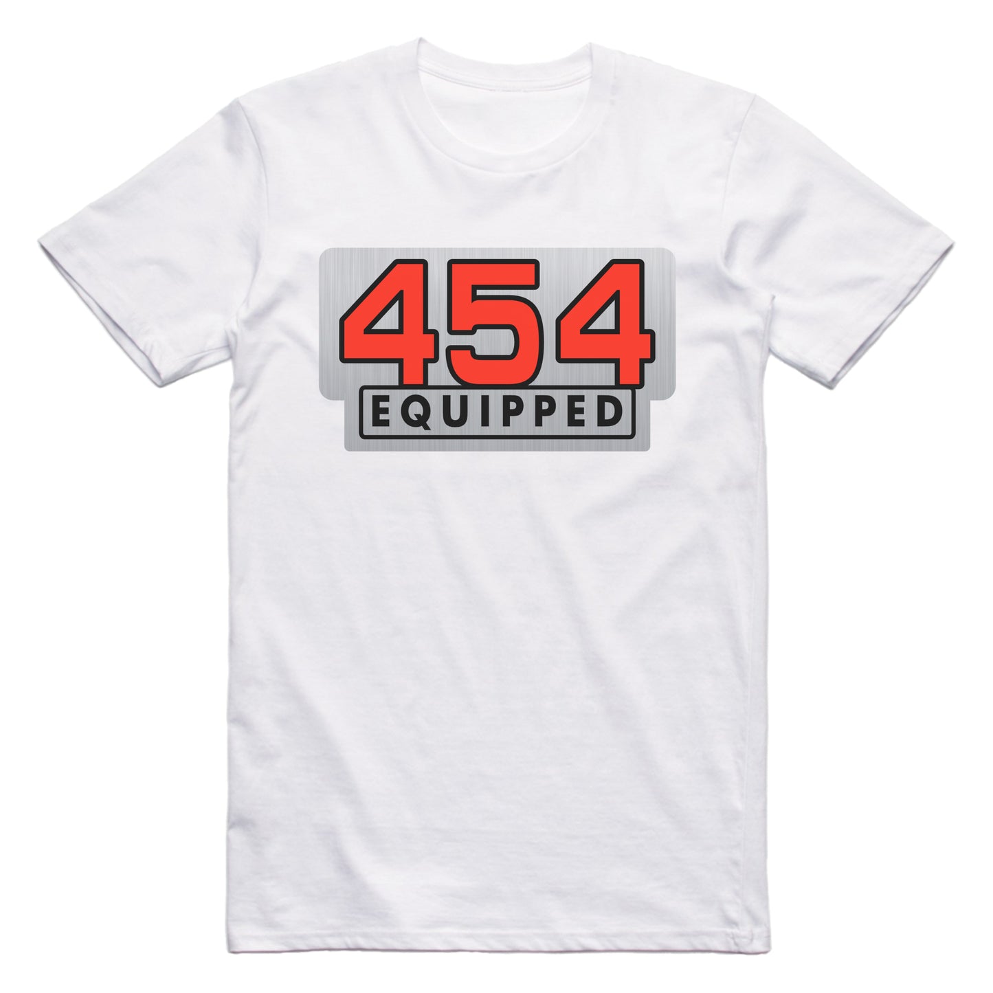 General Motors 454 Equipped Engine Size Car T-shirt
