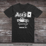 Aces Garage Greaser Style Car T-Shirt S T-Shirt