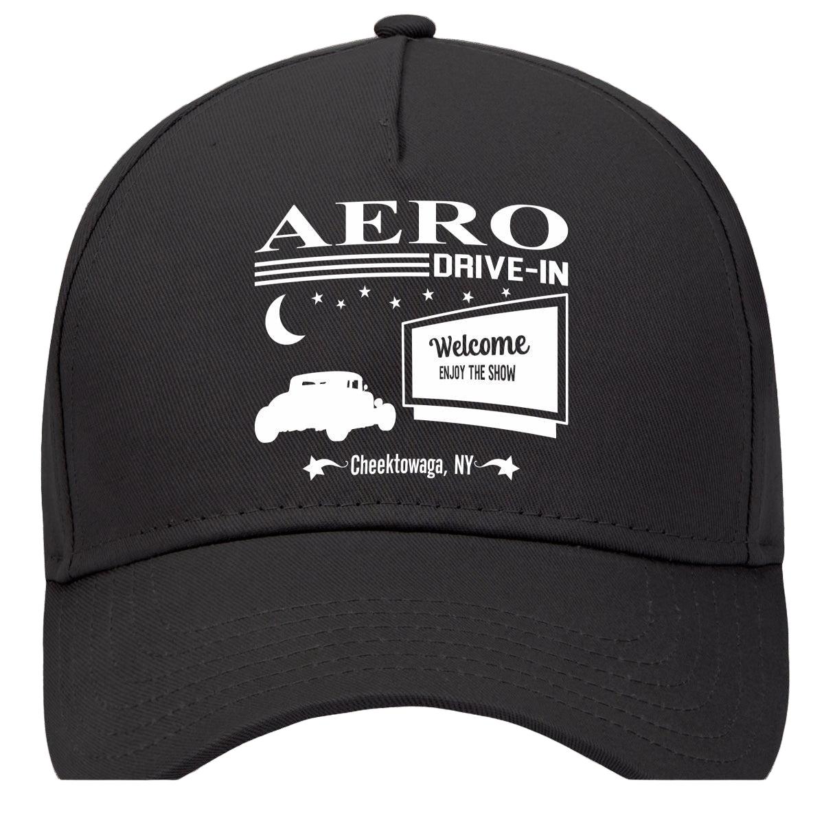 Aero Drive-In Cheektowaga New York Drive In Movie Hat Black
