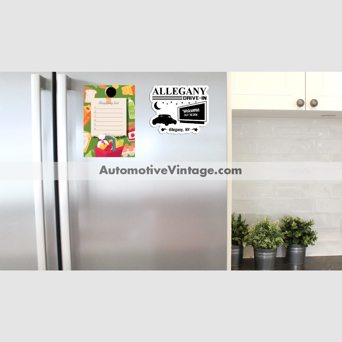 Allegany Drive-In New York Drive In Movie Magnet