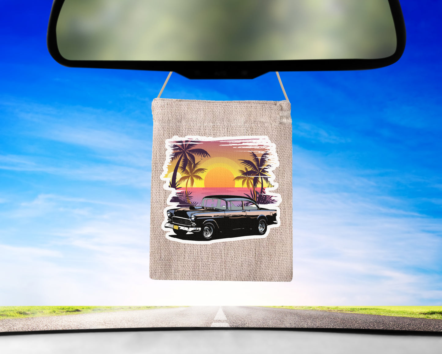 American Graffiti 1955 Chevy Famous Car Air Freshener