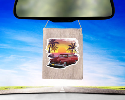 American Graffiti Pharoahs Merc Famous Car Air Freshener