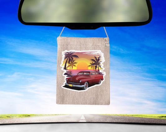 American Graffiti Pharoahs Merc Famous Car Air Freshener