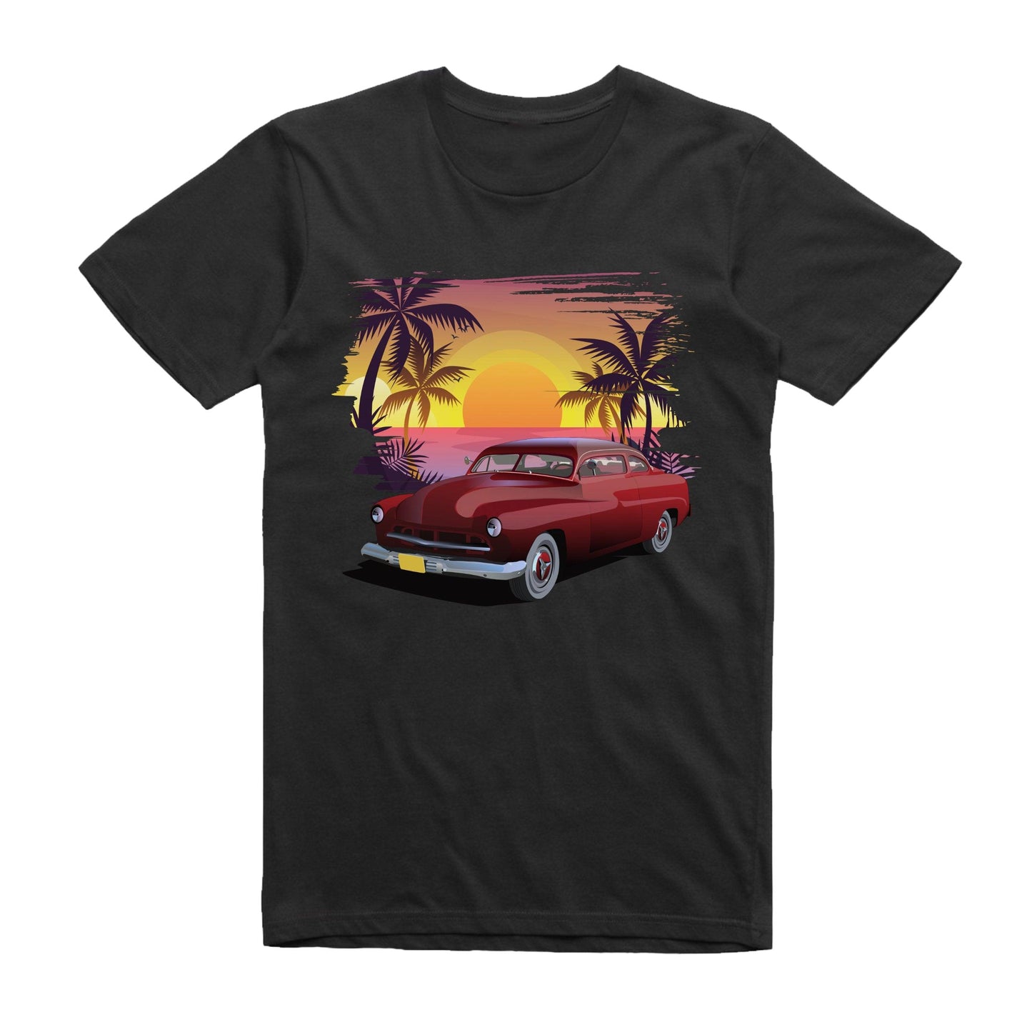 American Graffiti Pharoahs Merc Famous Car T-shirt