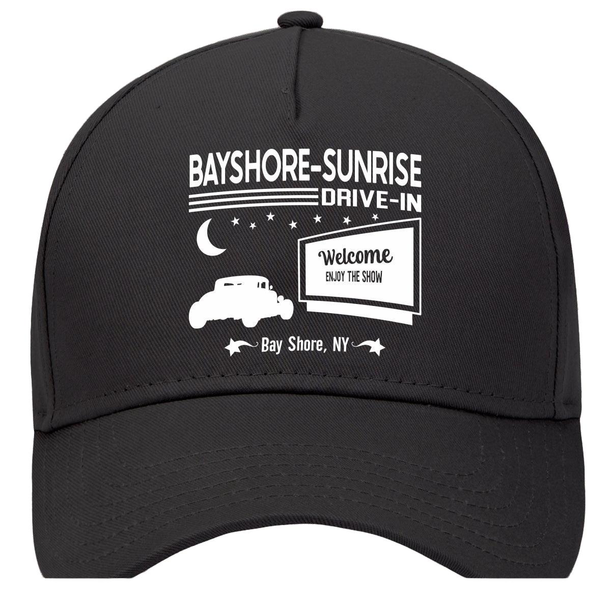 Bayshore-Sunrise Drive-In Bayshore New York Drive In Movie Hat Black