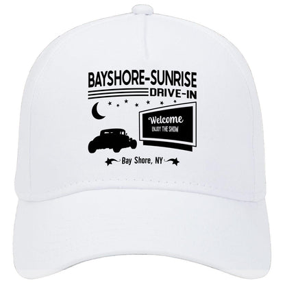 Bayshore-Sunrise Drive-In Bayshore New York Drive In Movie Hat White