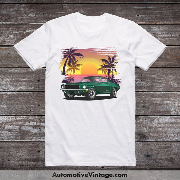 Bullitt Ford Mustang Famous Car T-Shirt S T-Shirt