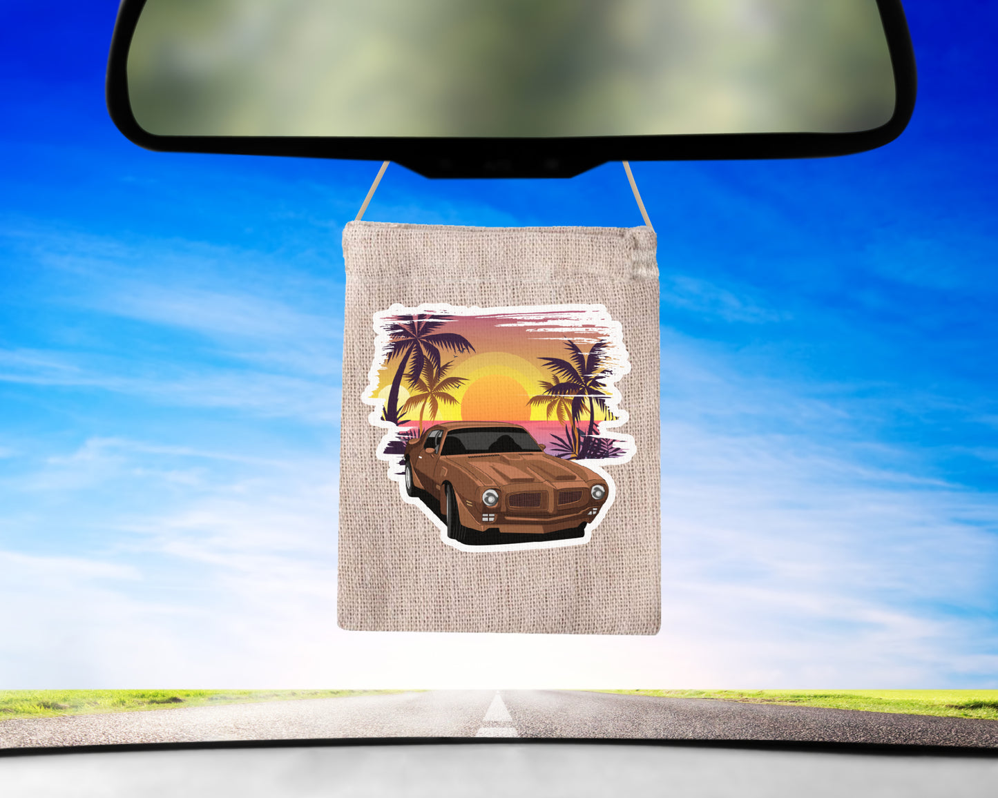 CHiPs Ponch Pontiac Firebird Famous Car Air Freshener