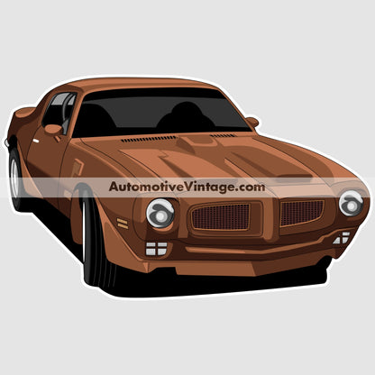 Chips Ponch Pontiac Firebird Famous Car Wall Sticker