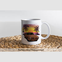 Chips Poncherello Pontiac Firebird Famous Car Coffee Mug White