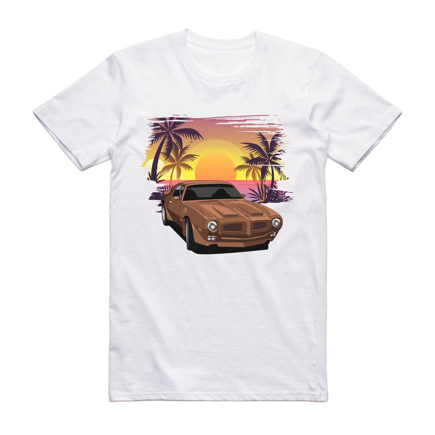 CHiPs Poncherello Pontiac Firebird Famous Car T-shirt