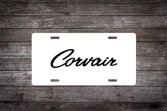 Chevrolet Corvair Emblem Car License Plate
