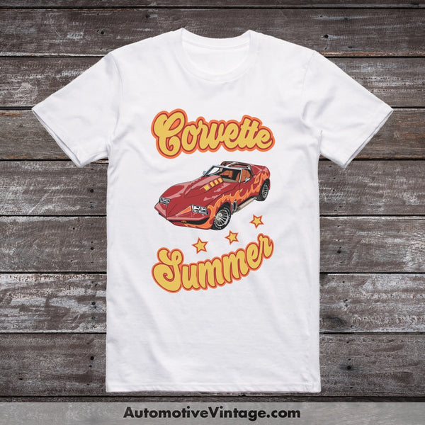 Corvette Summer Car Movie T-Shirt White / S T-Shirt