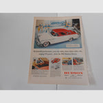 Amc Hudson Hornet Original Magazine Car Ad (1955)