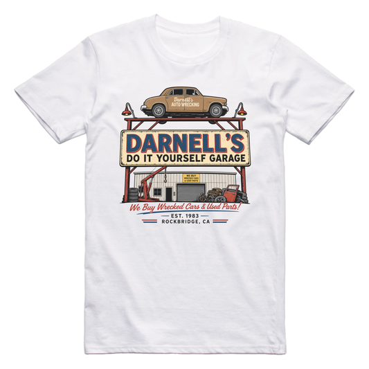 Darnells Garage Christine Movie T-shirt