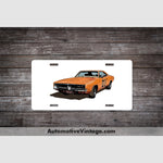 Dukes Of Hazzard General Lee Famous Car License Plate White