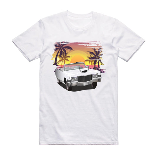 Dukes of Hazzard Boss Hogg Cadillac Famous Car T-shirt