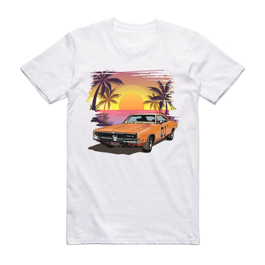 Dukes of Hazzard General Lee Famous Car T-shirt