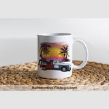 Dukes Of Hazzard Cooters Tow Truck Famous Car Coffee Mug White