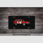 Fantasy Island Plymouth Volare Famous Car License Plate Black