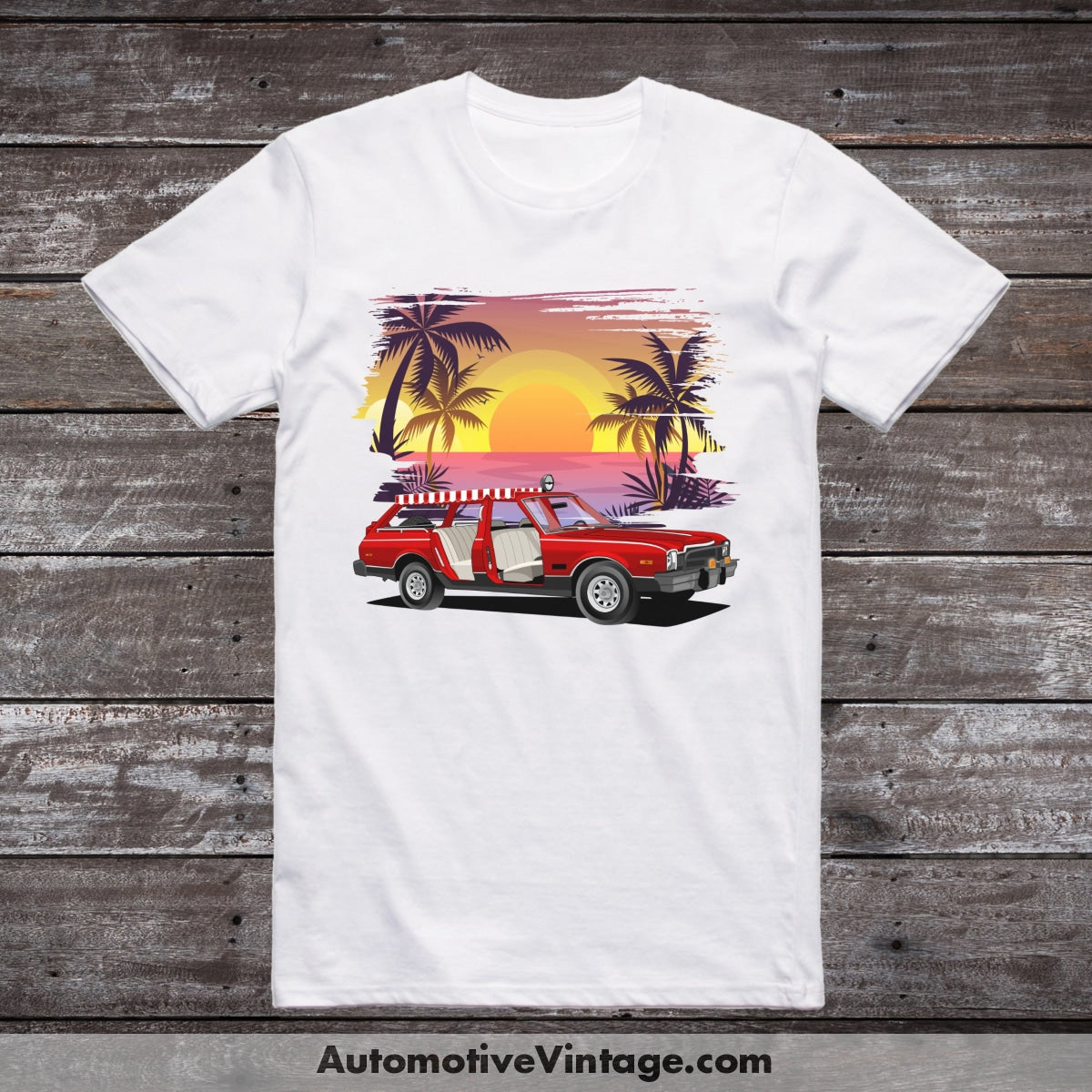 Fantasy Island Plymouth Volare Famous Car T-Shirt S T-Shirt