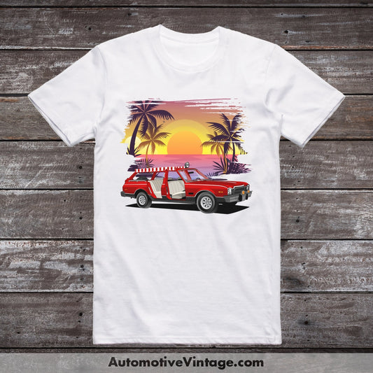 Fantasy Island Plymouth Volare Famous Car T-Shirt S T-Shirt