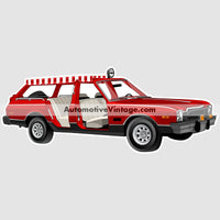 Fantasy Island Plymouth Volare Famous Car Wall Sticker