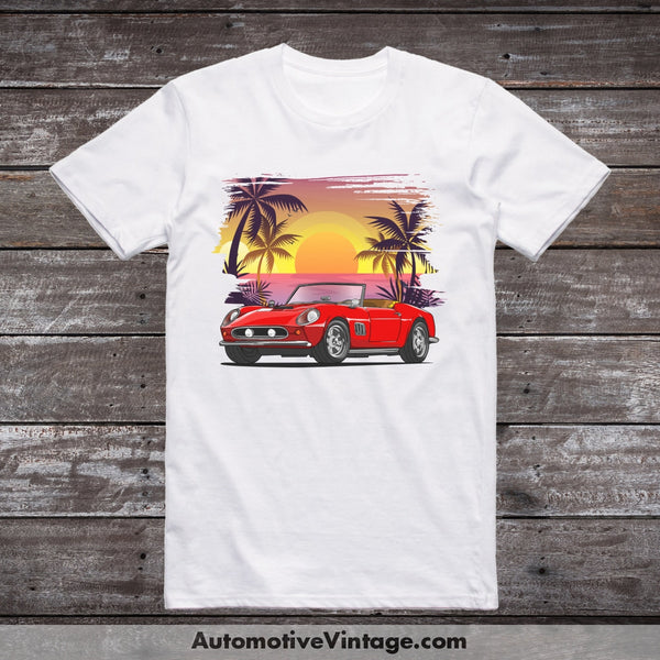 Ferris Bueller Ferrari Famous Car T-Shirt S T-Shirt