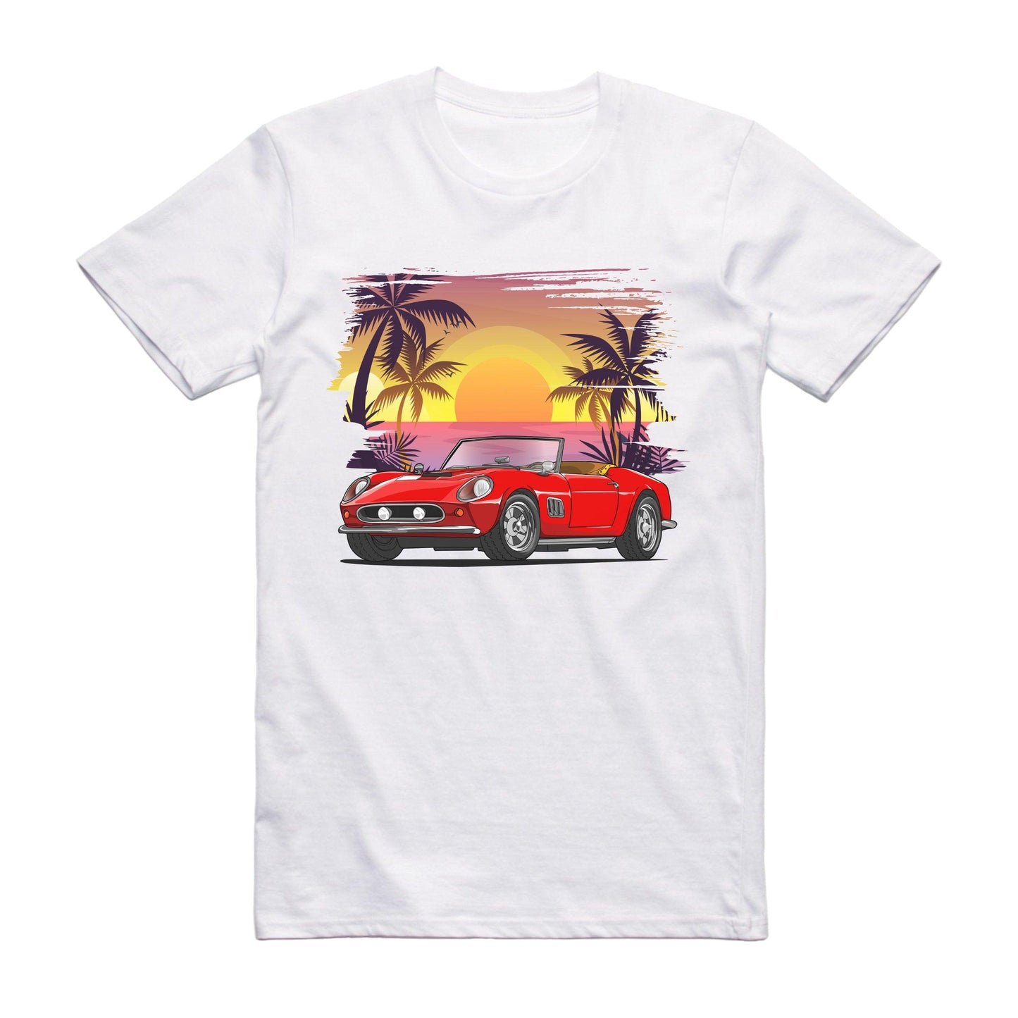 Ferris Bueller Ferrari Famous Car T-shirt