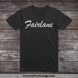 Ford Fairlane Emblem Classic Car T-Shirt Black / S T-Shirt