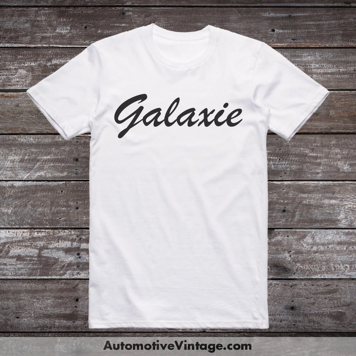 Ford Galaxie Emblem Classic Car T-Shirt White / S T-Shirt