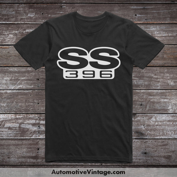 General Motors Ss 396 Engine Size Car T-Shirt Black / S T-Shirt