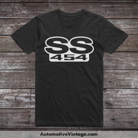 General Motors Ss 454 Engine Size Car T-Shirt Black / S T-Shirt