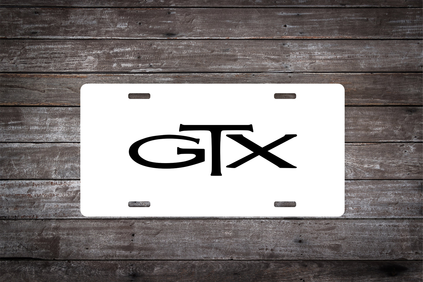 Plymouth GTX Car License Plate