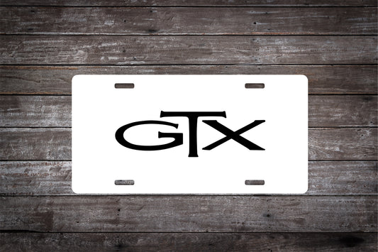 Plymouth GTX Car License Plate