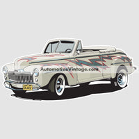 Grease Lightning 1948 Ford Famous Car Wall Sticker