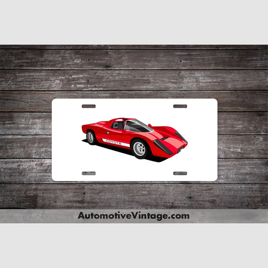 Hardcastle And Mccormick Coyote Famous Car License Plate White